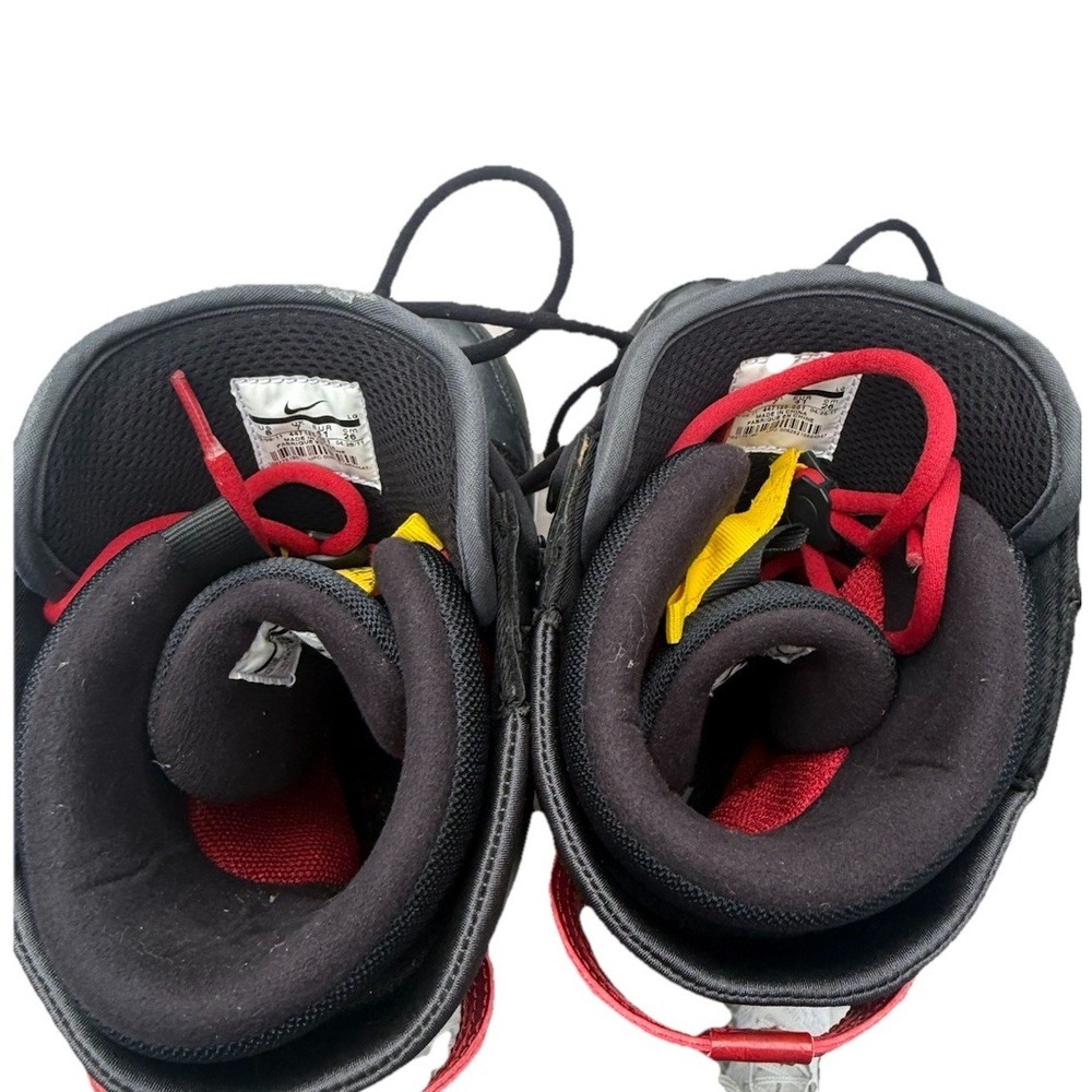 Nike vapen snowboard boots Red Black Size 8 - Picture 4 of 6